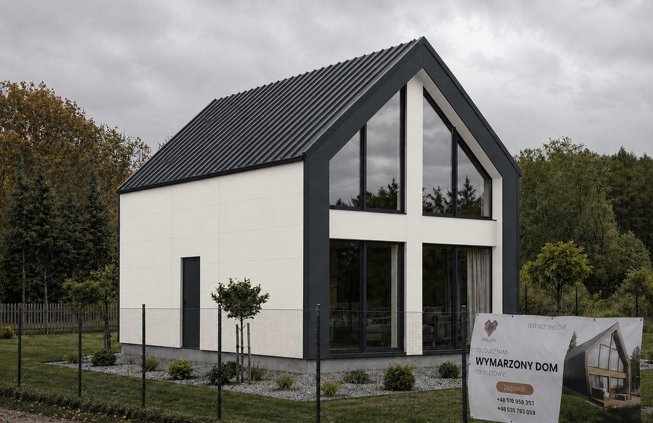 TIMO 50,4 / 60 m² — render katalogowy dzień